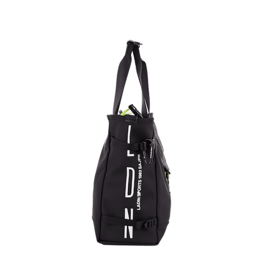 ボストンバッグ Black×Lime