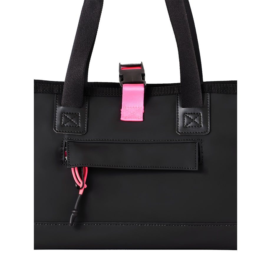 ミニボストンバッグ Black×Pink
