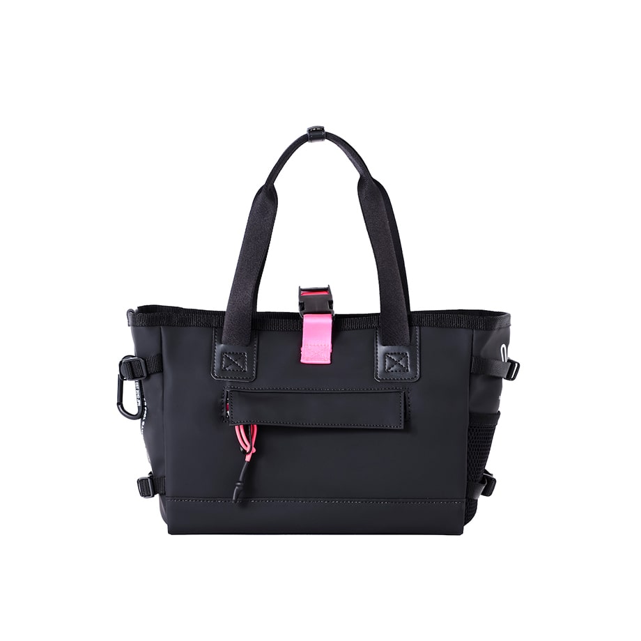 ミニボストンバッグ Black×Pink