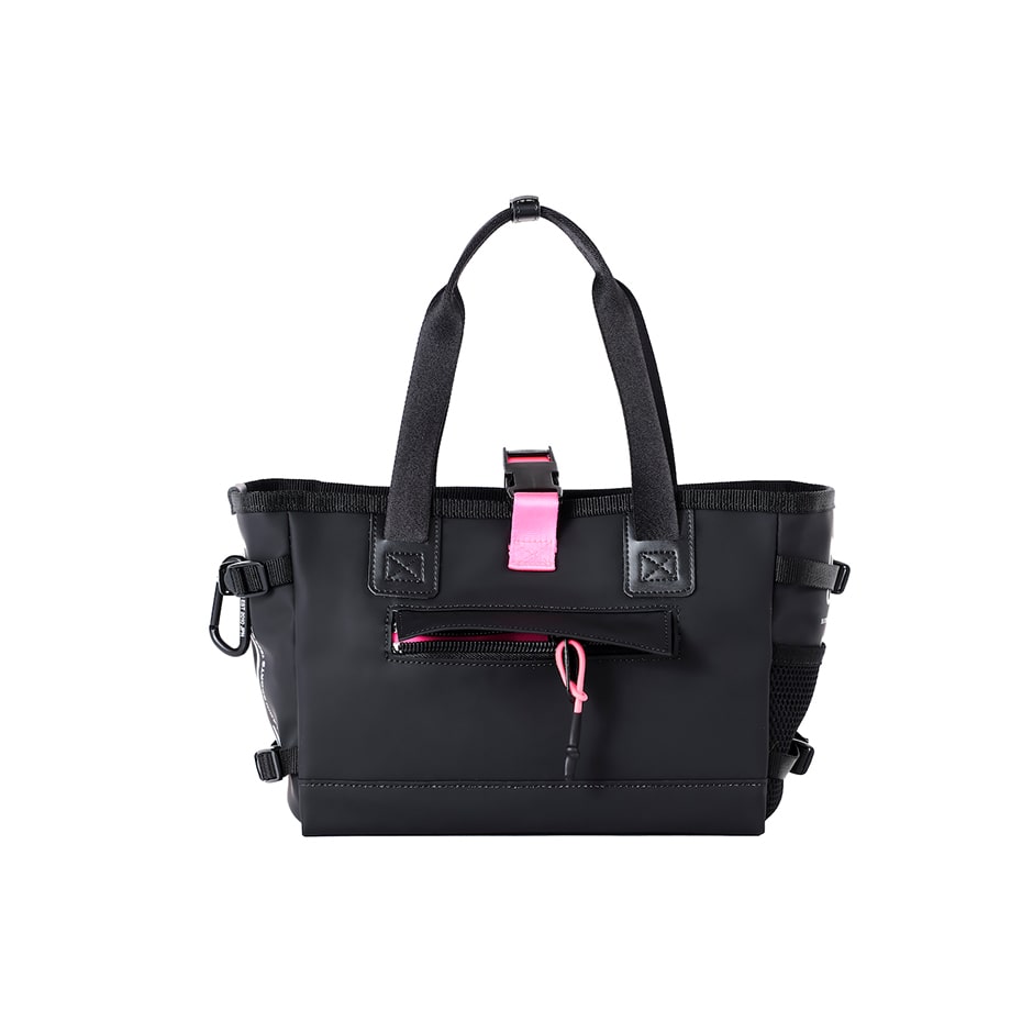 ミニボストンバッグ Black×Pink