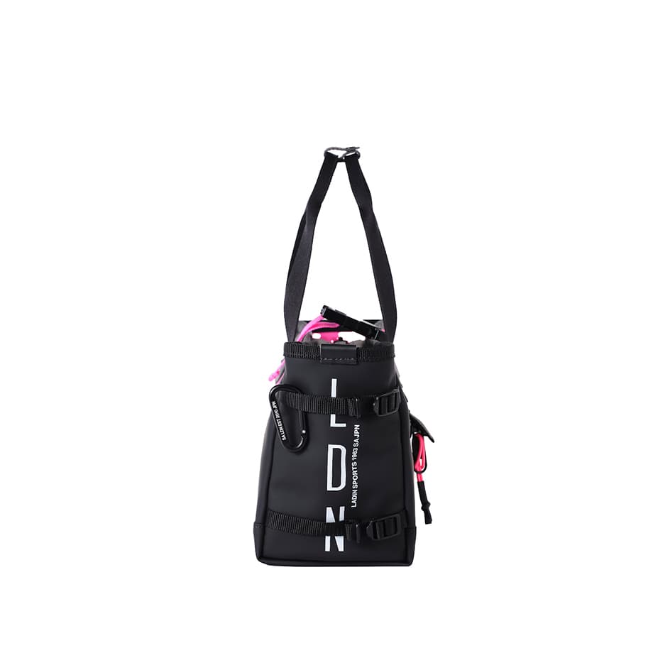 ミニボストンバッグ Black×Pink