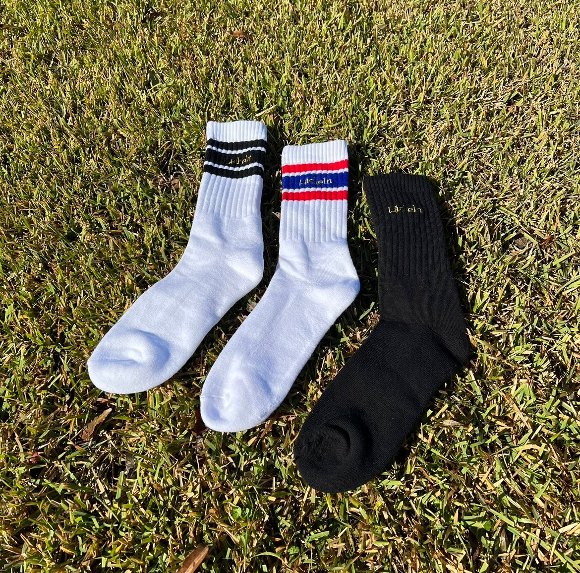 ソックス ホワイト/ブラック