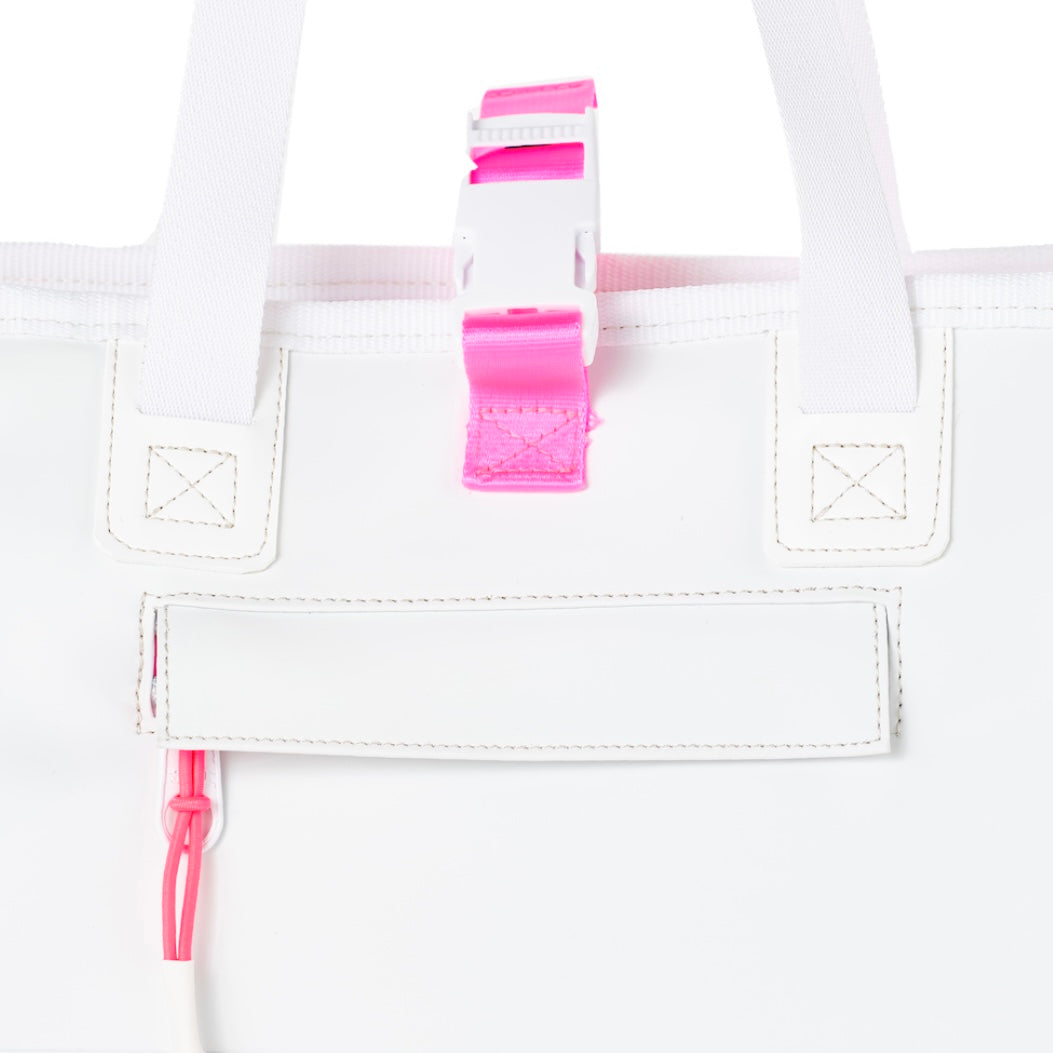 ミニボストンバッグ White×Pink