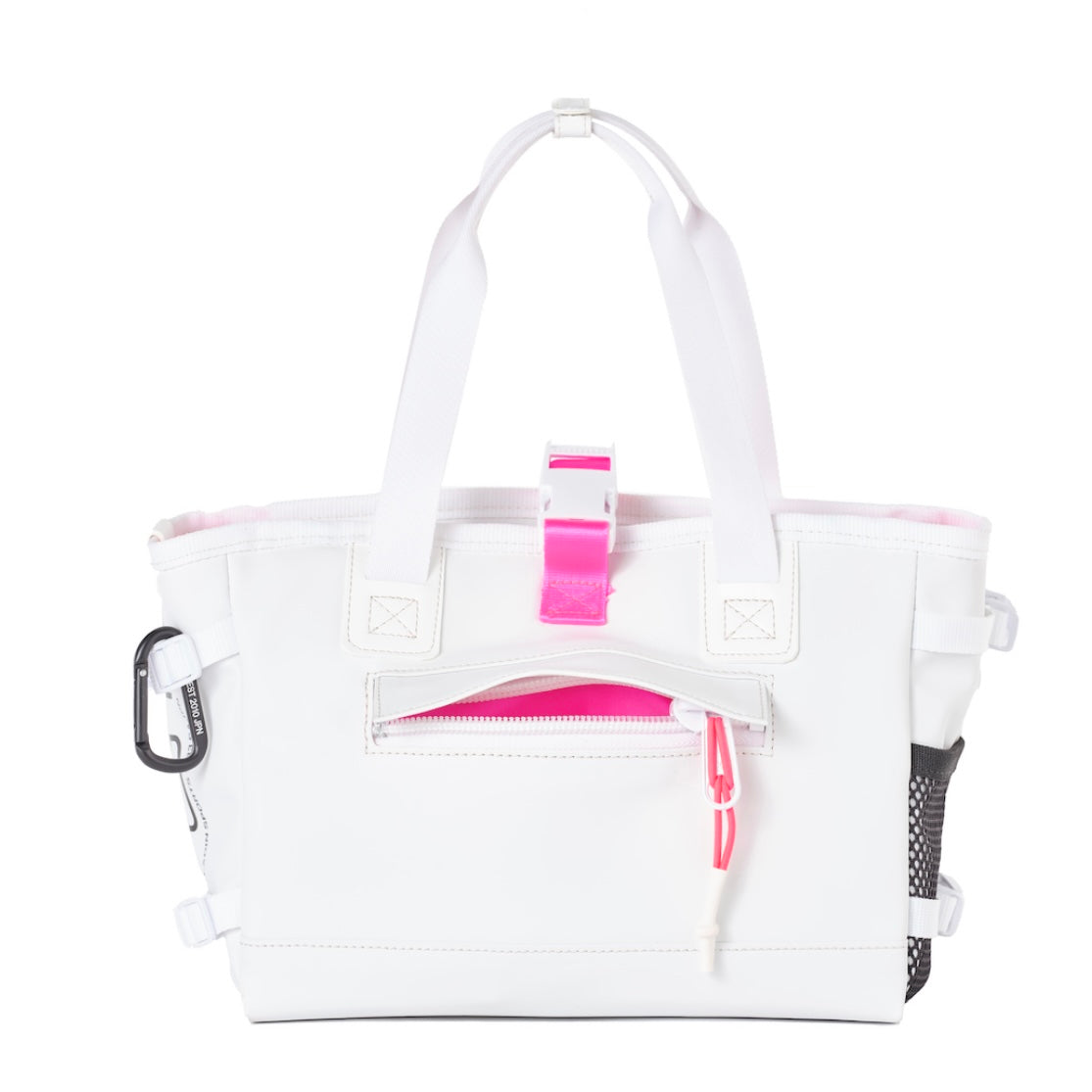 ミニボストンバッグ White×Pink