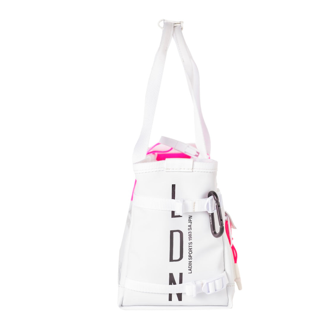 ミニボストンバッグ White×Pink