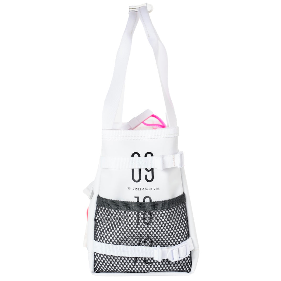 ミニボストンバッグ White×Pink
